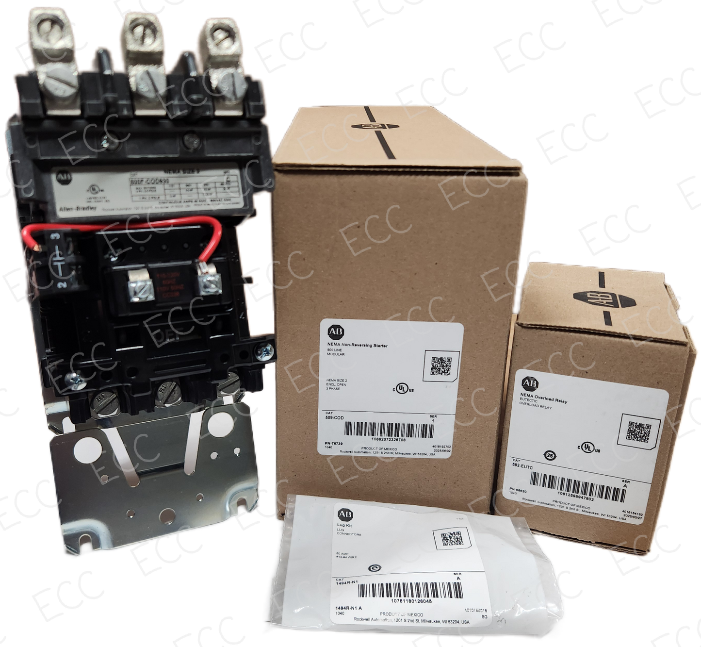 509-COD   Allen Bradley NEMA Non-Reversing Starter