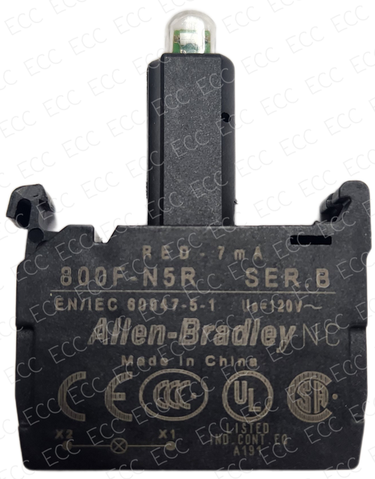 800F-N5R   Allen Bradley LED Lamp Module, Red