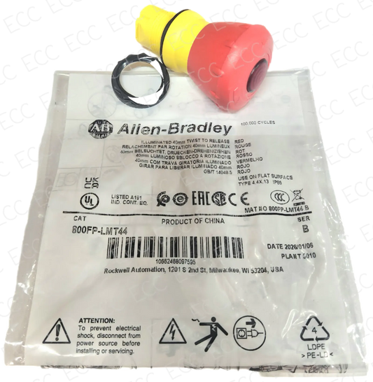 800FP-LMT44 Allen-Bradley Push-Pull Twist to Release
