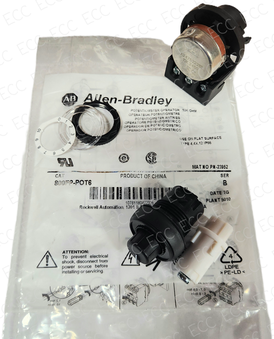 800FP-POT6   Allen Bradley 22mm Potentiometer