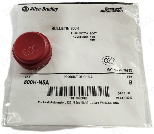 800H-N5A   Allen Bradley 30mm Accessory Boot
