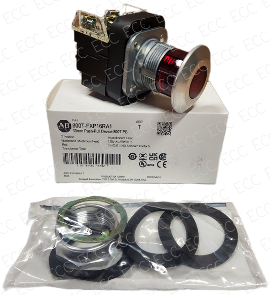 800T-FXP16RA1   Allen Bradley 30mm Push-Pull Device