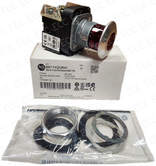 800T-FXQH2RA1   Allen Bradley 30mm Push-Pull Device