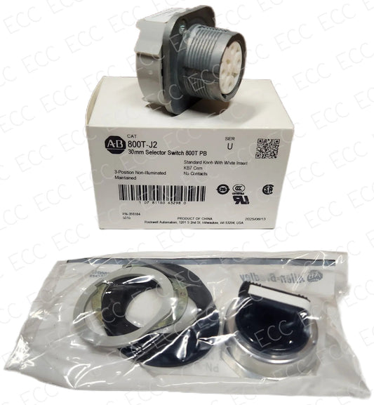 800T-J2 Allen-Bradley 30mm Selector Switch