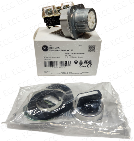 800T-J2A   Allen Bradley 30mm Selector Switch