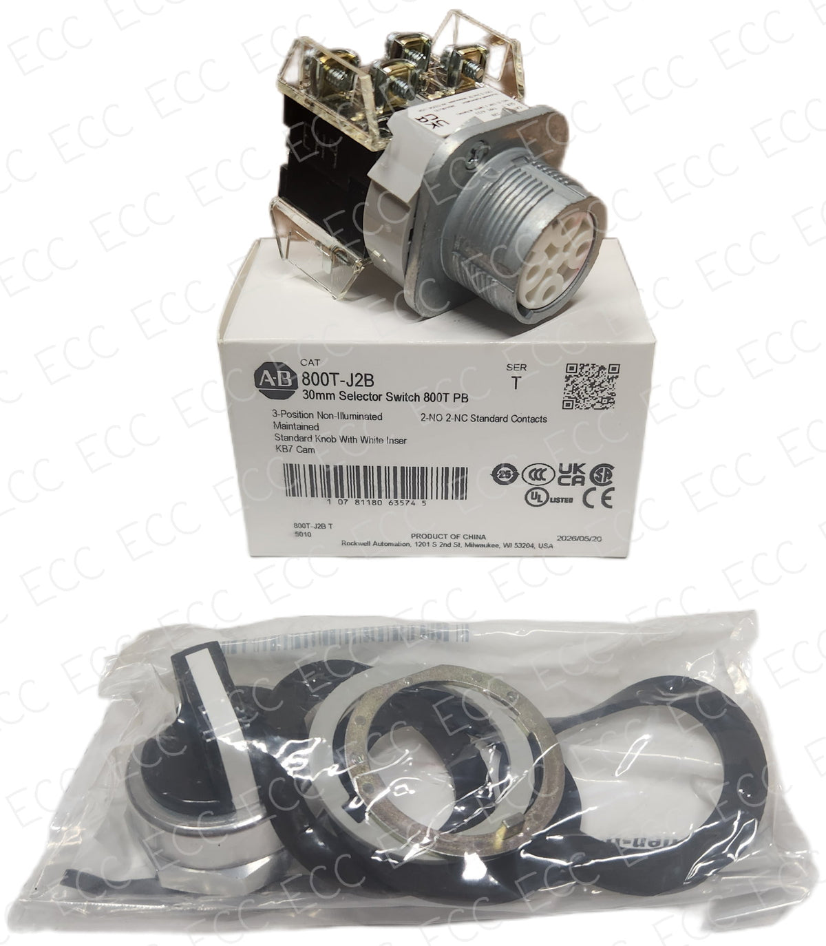 800T-J2B Allen-Bradley 30mm Selector Switch