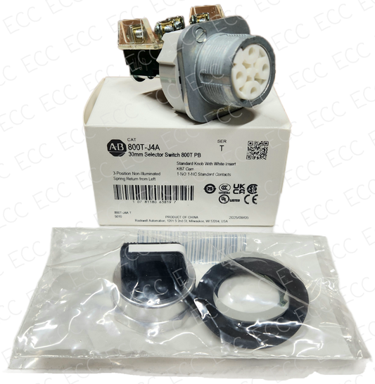 800T-J4A   Allen Bradley 30mm Selector Switch