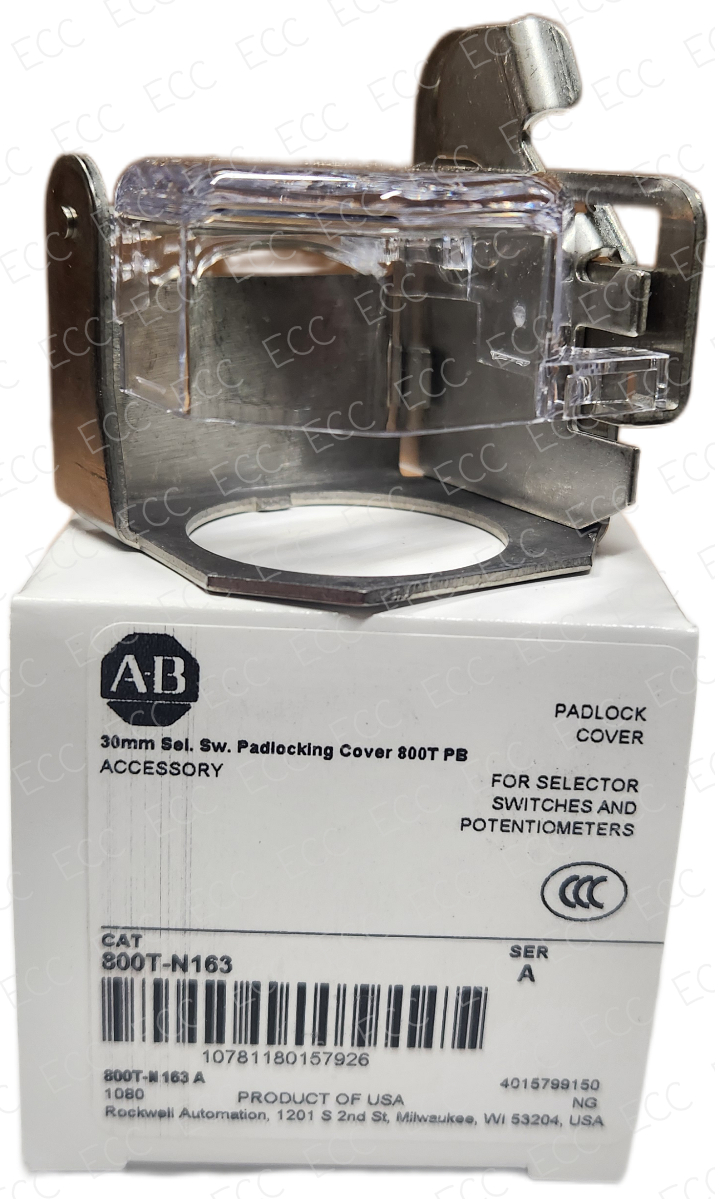 800T-N163   Allen Bradley Padlocking Cover   East Coast Compactor, Corp.
