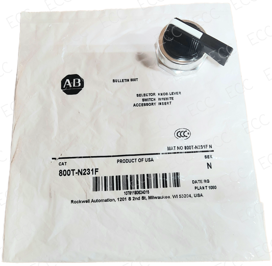 800T-N231F   Allen Bradley Selector Knob