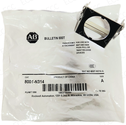 800T-N314   Allen Bradley 30mm Padlocking Attachment