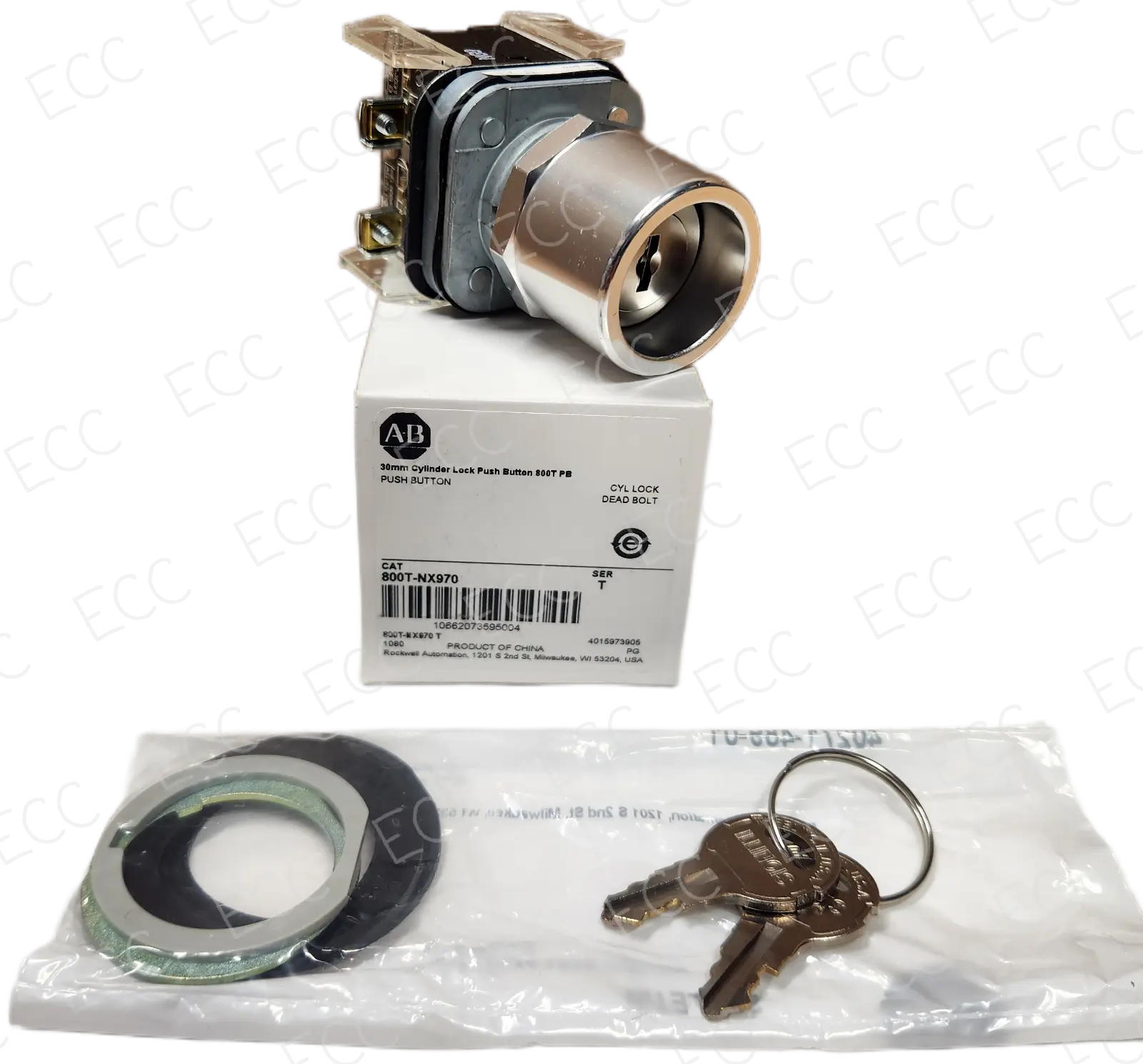 800T-NX970 Allen-Bradley 30mm Key Switch/Push Button – East Coast