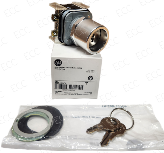 800T-NX970   Allen Bradley 30mm Key Switch/Push Button