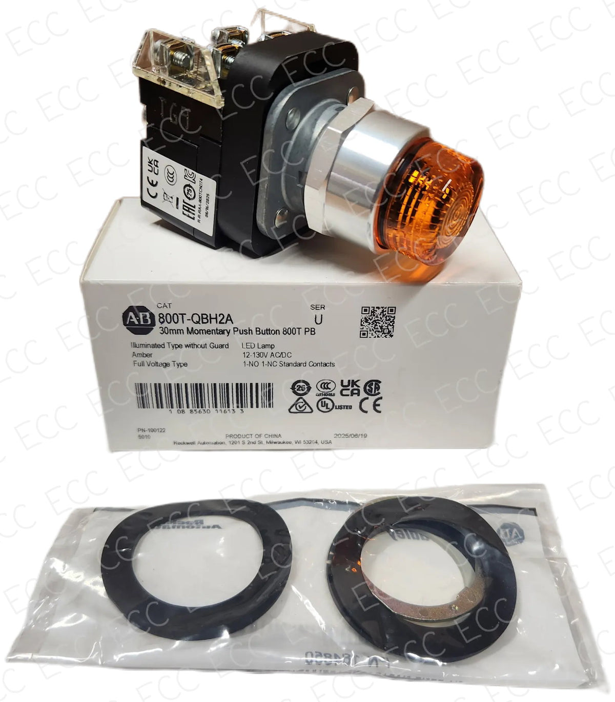 800T-QBH2A Allen-Bradley Illuminated Push Button