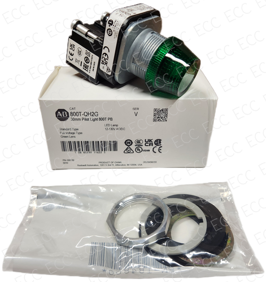 800T-QH2G   Allen Bradley Pilot Light - Green