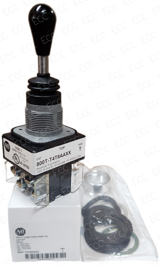 800T-T4T8AAXX   Allen Bradley 30mm Toggle Switch