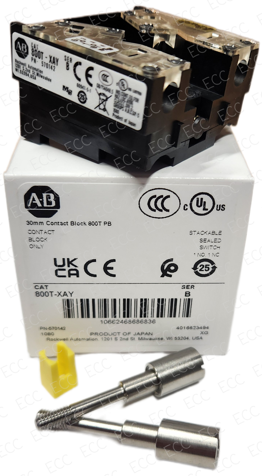 800T-XAY   Allen Bradley Contact Block