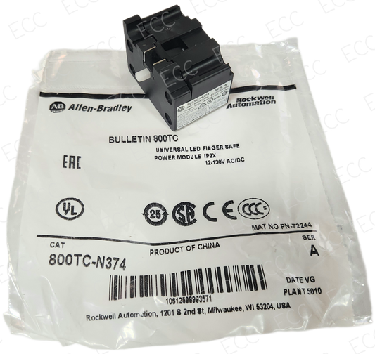 800TC-N374   Allen Bradley Finger Safe Power Module