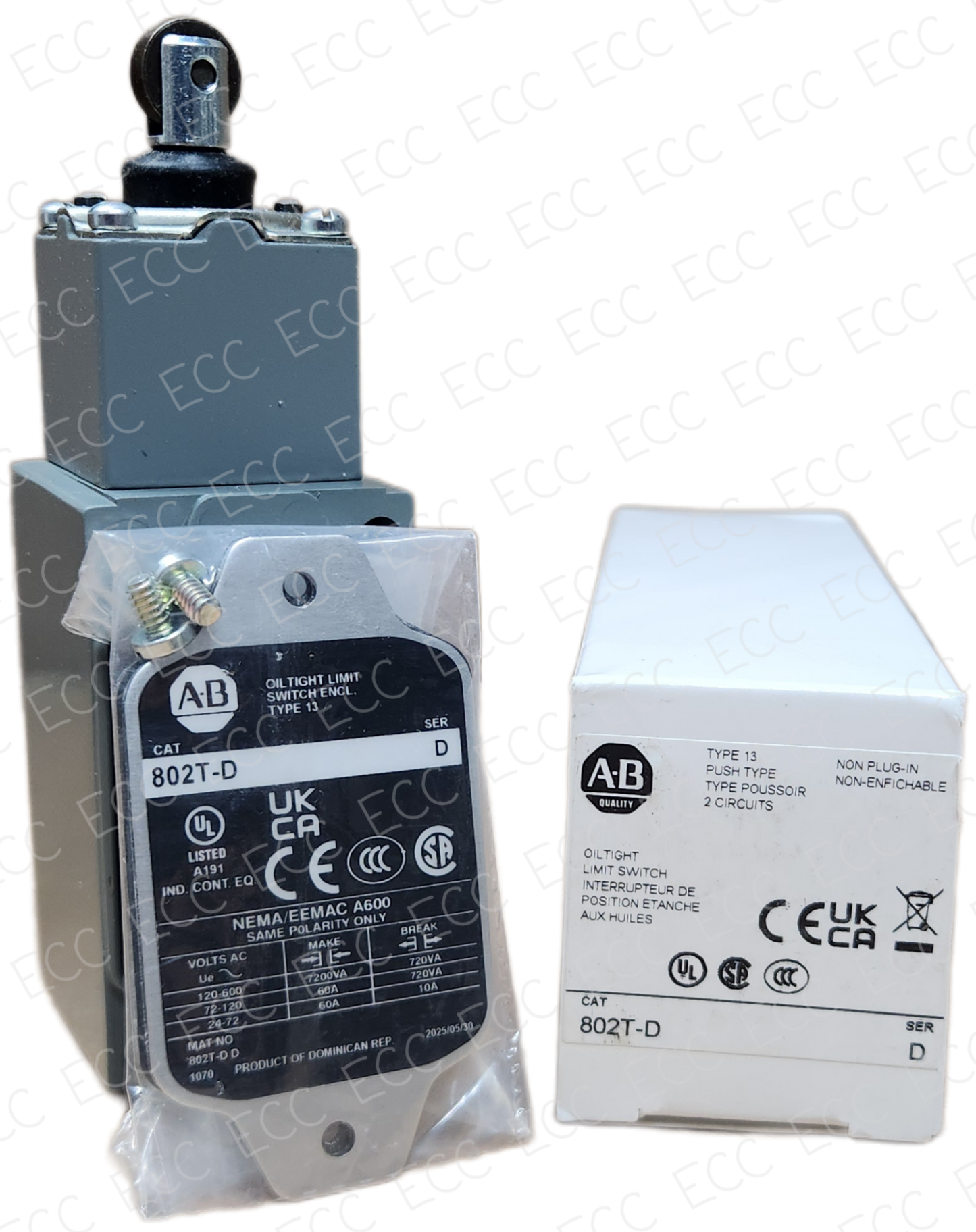 802T-D   Allen Bradley Limit Switch