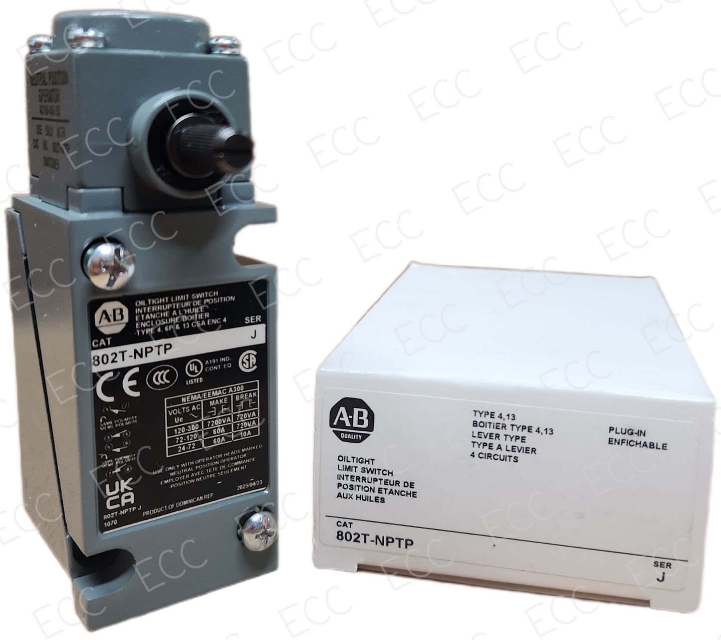 802T-NPTP   Allen Bradley Limit Switch