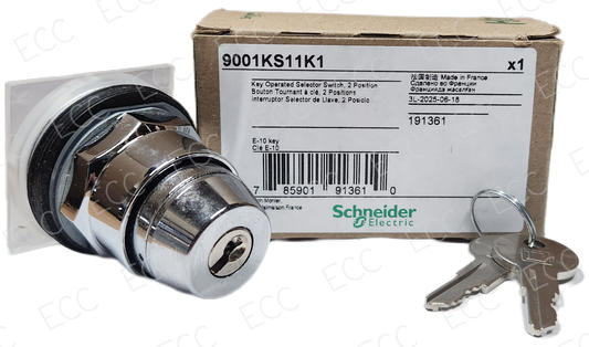 9001KS11K1   Schneider Electric 30mm Key Switch