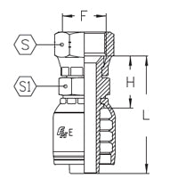 FJ – Female JIC Swivel Crimp