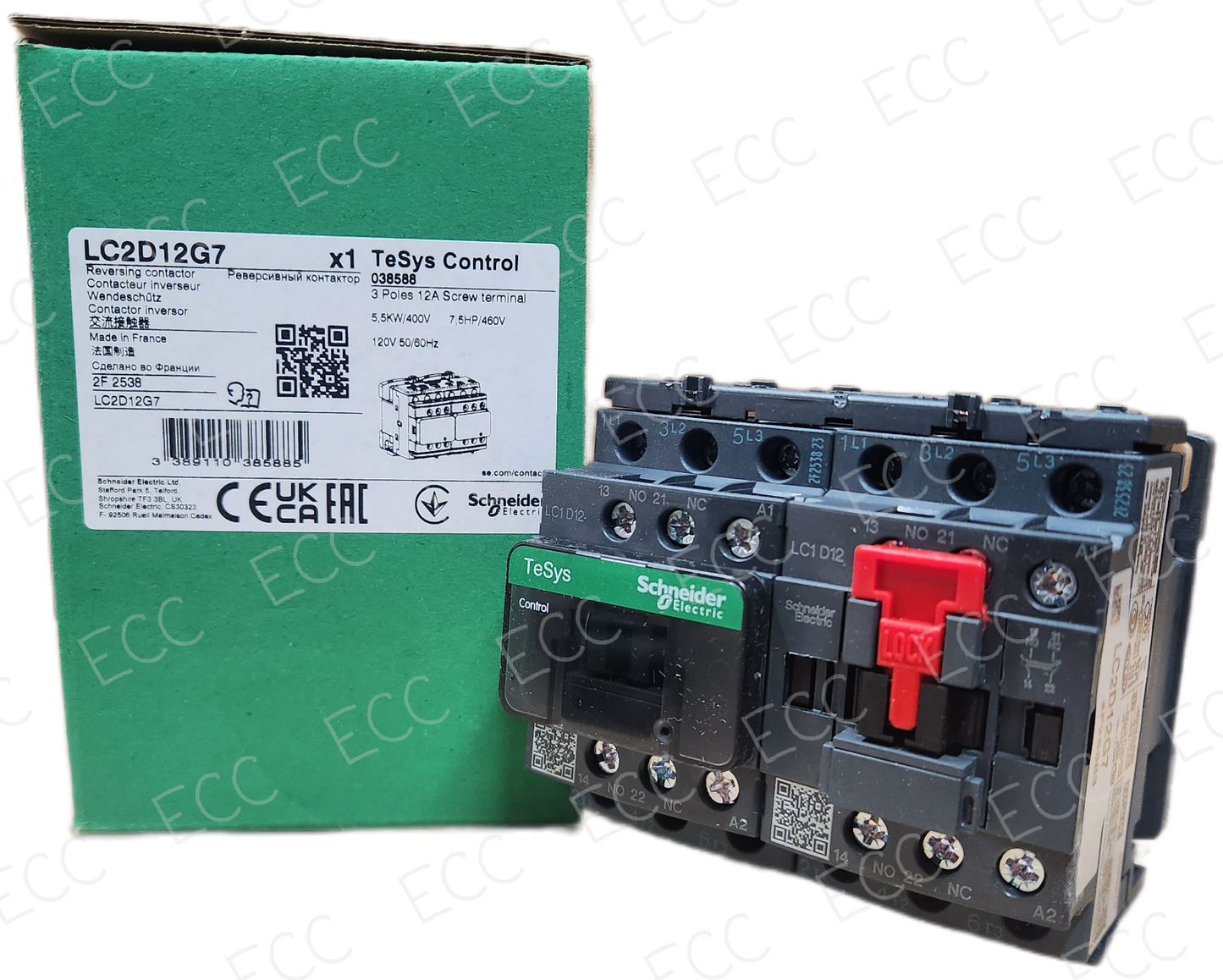 LC2D12G7   Schneider Electric Reversing Contactor